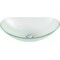 Anzzi Forza Deco-Glass Vessel Sink in Lustrous Frosted LS-AZ086 - alternate 1